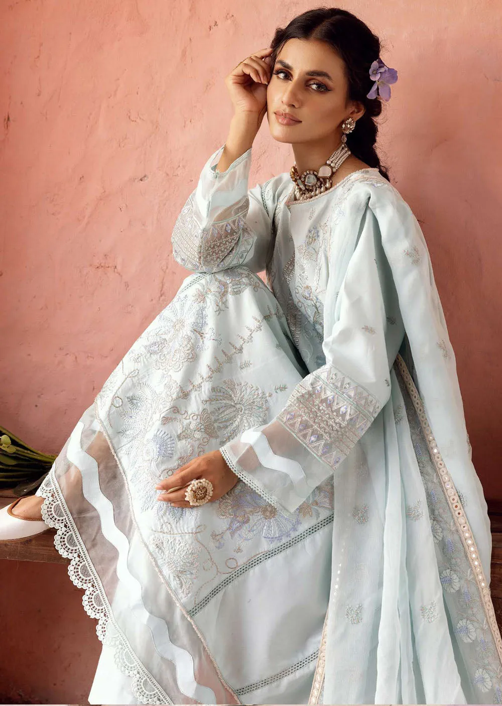 AHU - Readymade - Brocade Embroidered Lawn Collection 2023