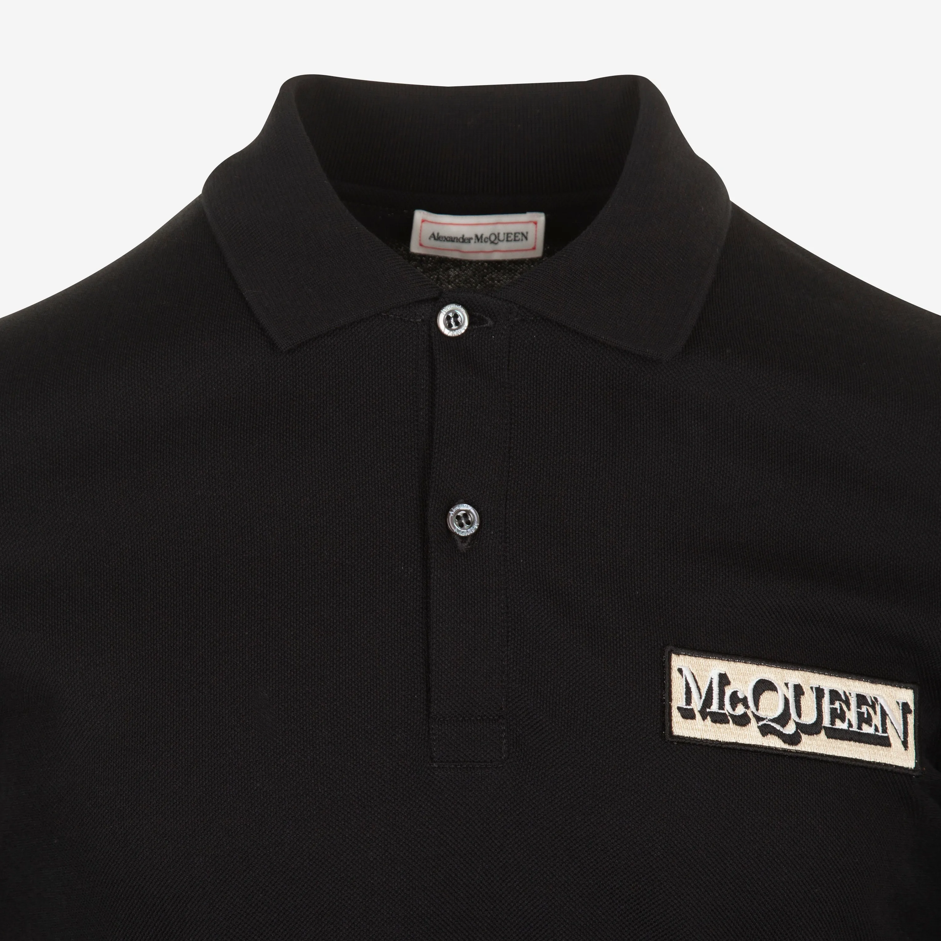 Alexander McQueen Logo Patch Polo