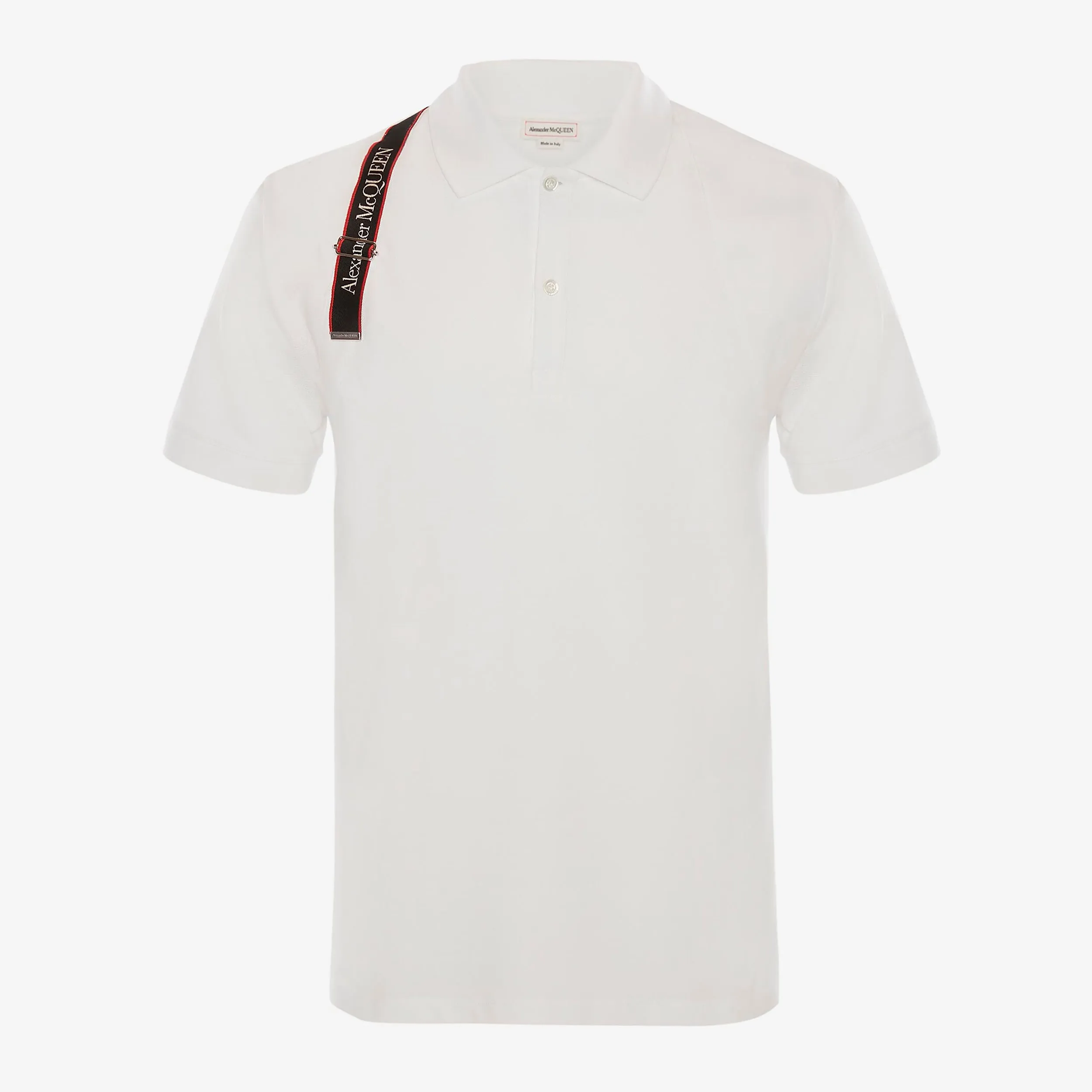 Alexander McQueen Logo Tape Harness Polo