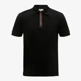 Alexander McQueen Selvedge Logo Tape Polo