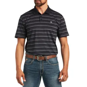 Ariat Men's Ombre Stripe Fitted Polo