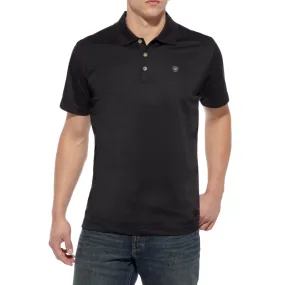 'Ariat' Men's Tek Polo - Black