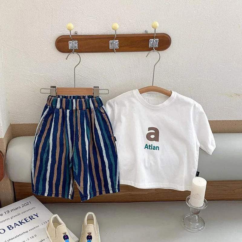 Baby Kid Boys Striped Shorts