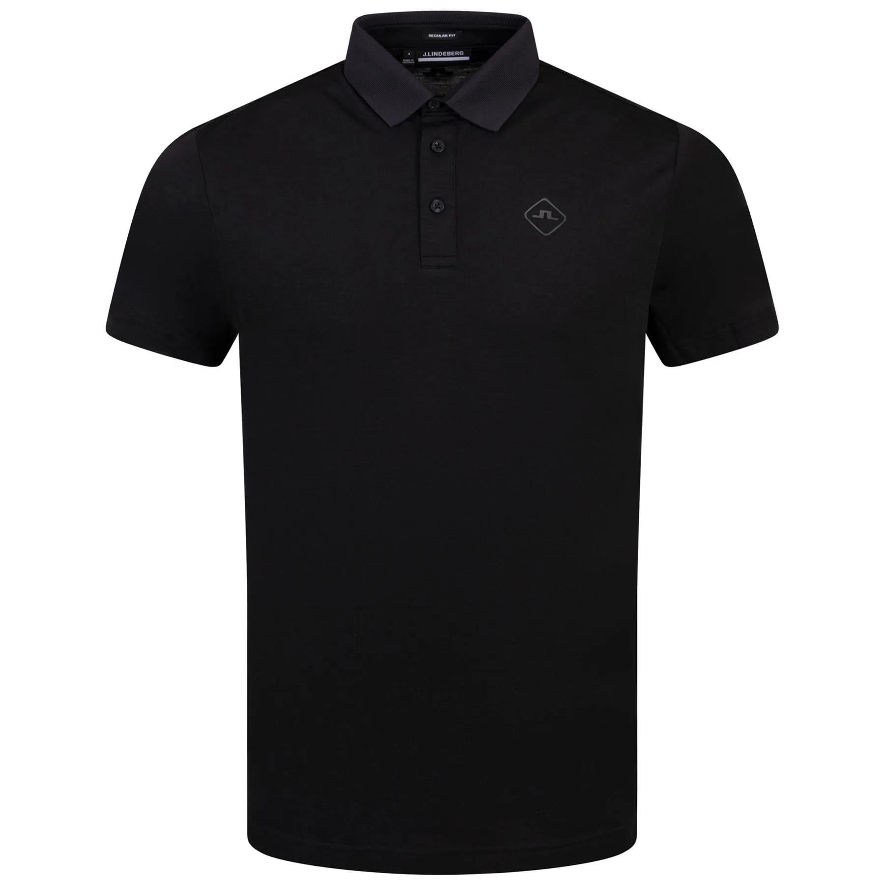 Bax Regular Fit Polo Black - AW23