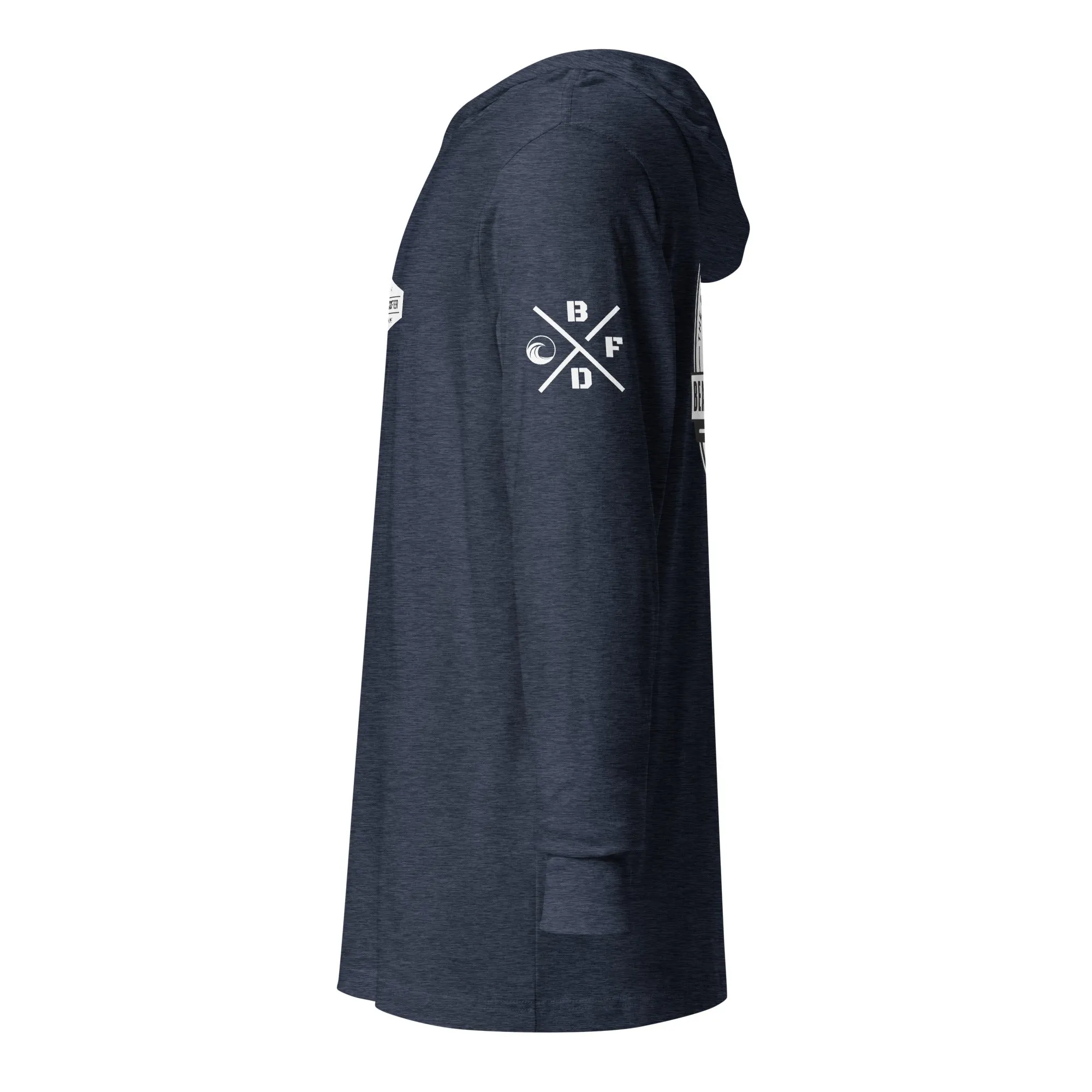 Beach Belongs Hooded Long-Sleeve Tee