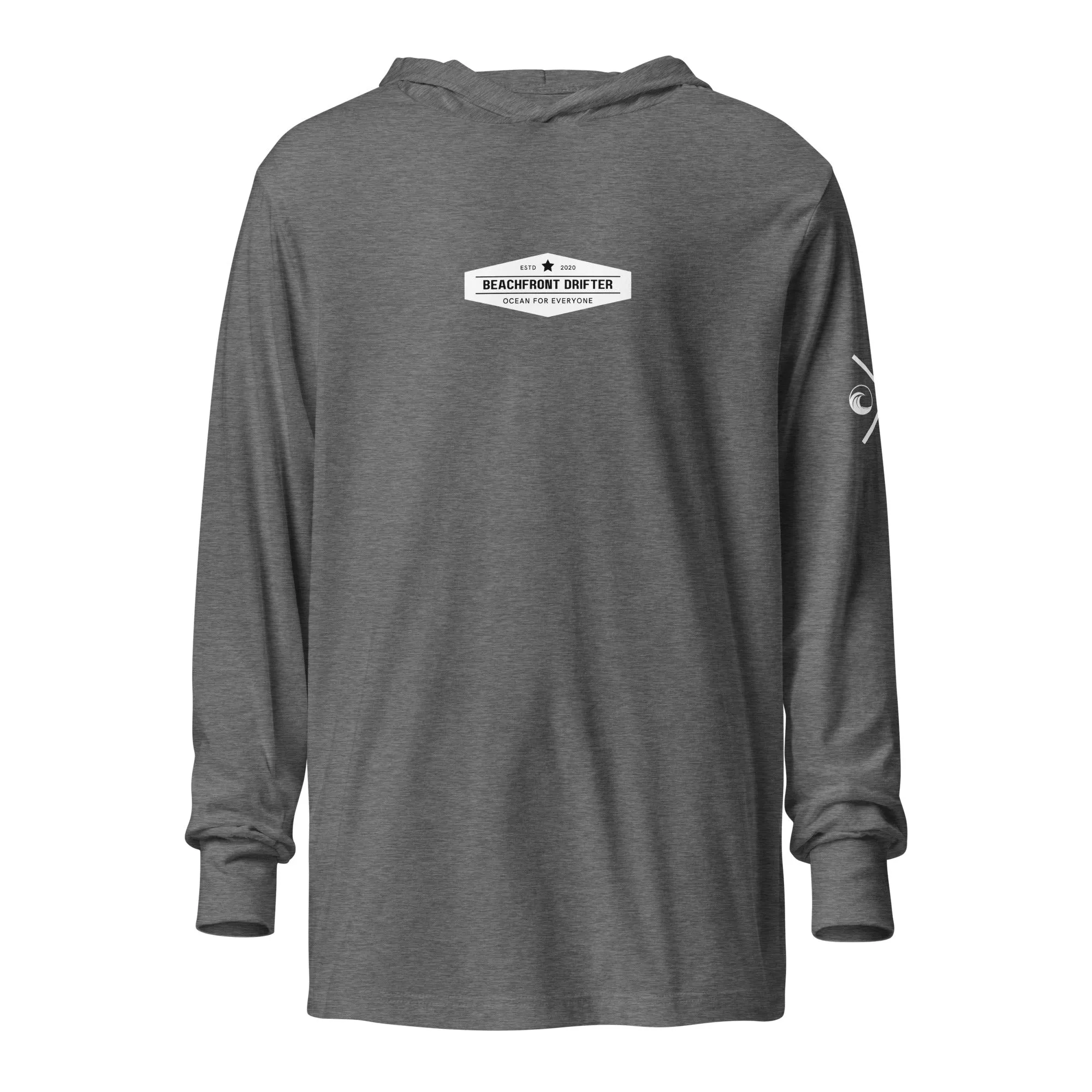 Beach Belongs Hooded Long-Sleeve Tee