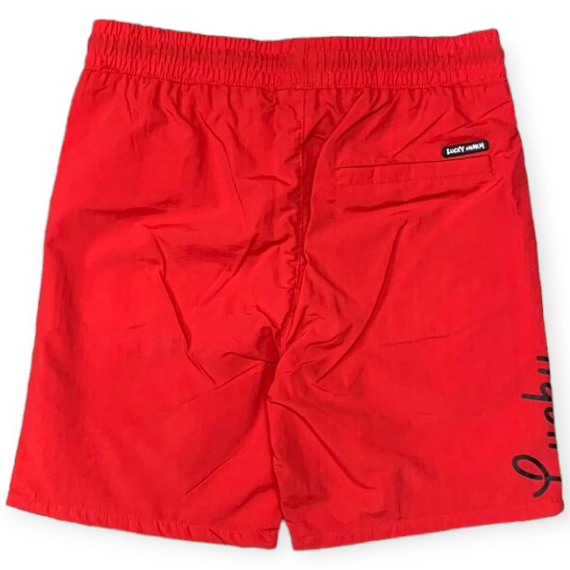 Black Keys Men Blossom Lucky Shorts (Red)