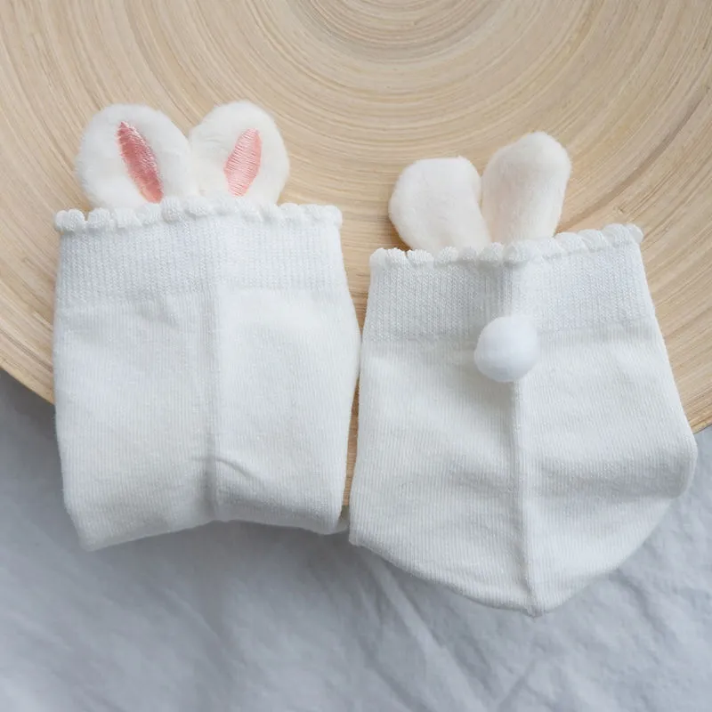 Bunny Rabbit Socks with Tail