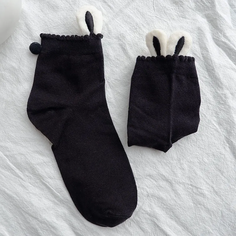 Bunny Rabbit Socks with Tail