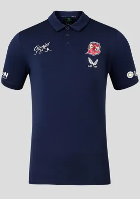 Castore Junior Roosters Media Polo <BR> JCSRKTRMP