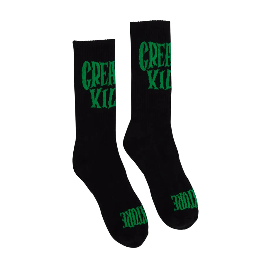 Creature Reaper Kills Crew Socks Black