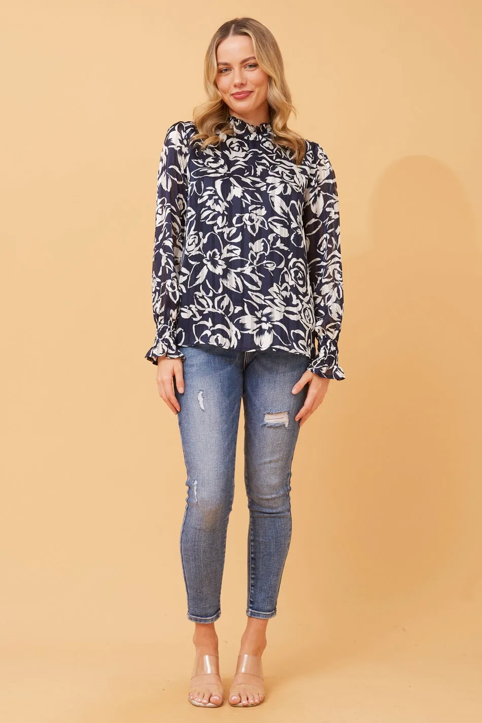 DIANA FLORAL BLOUSE