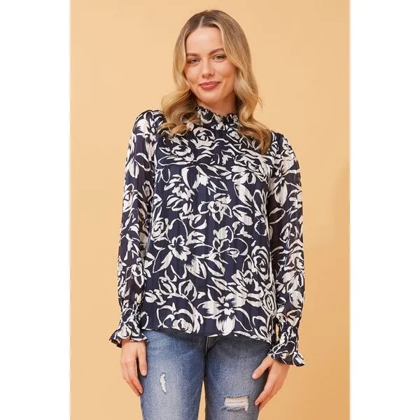 DIANA FLORAL BLOUSE