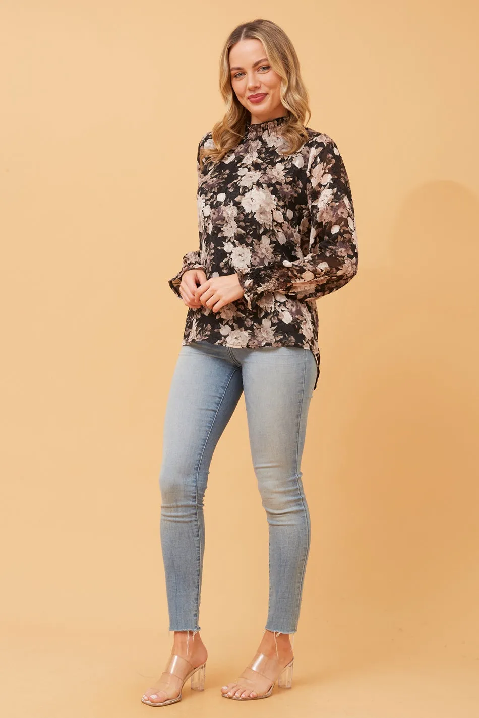 DIANA FLORAL PRINT BLOUSE