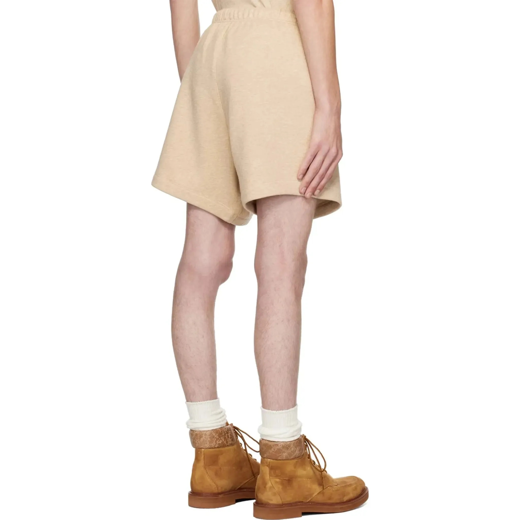 Fear Of God Essentials Gold Heather Shorts (FW23)