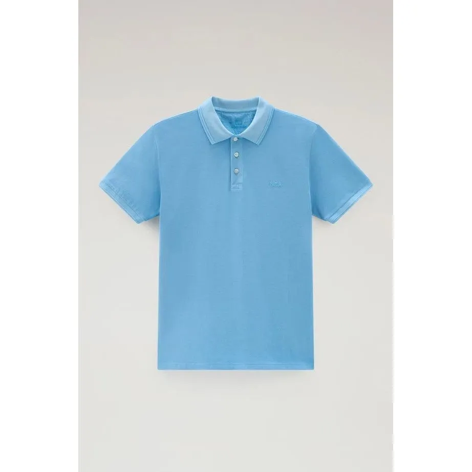 GARMENT-DYED POLO