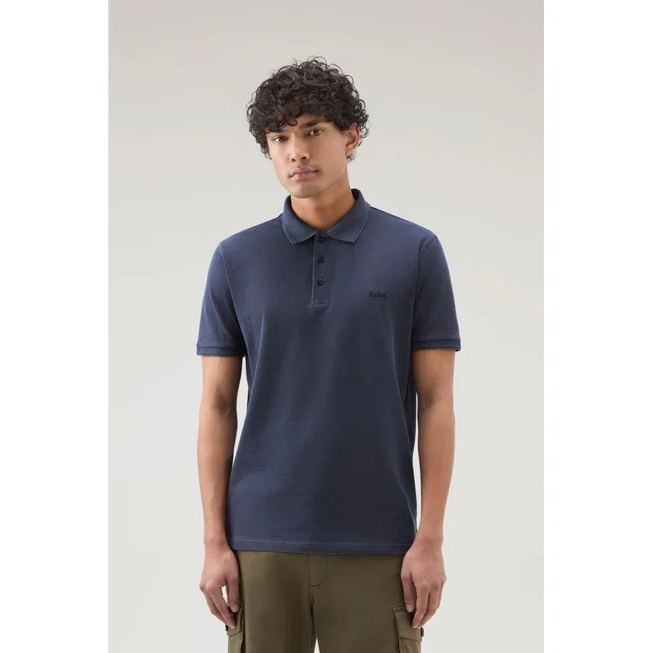 GARMENT-DYED POLO