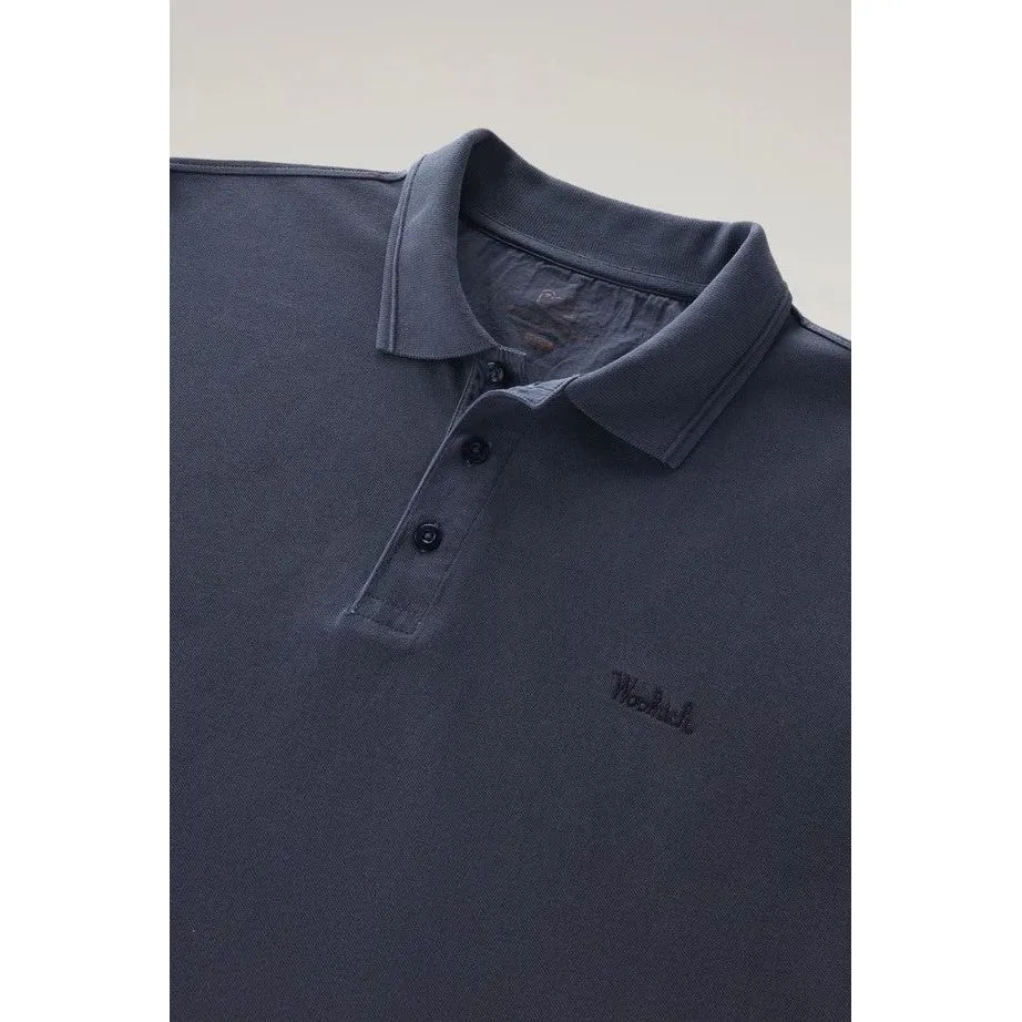 GARMENT-DYED POLO