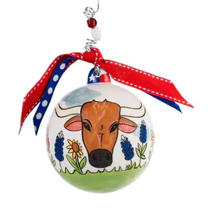 God Bless Texas Ornament