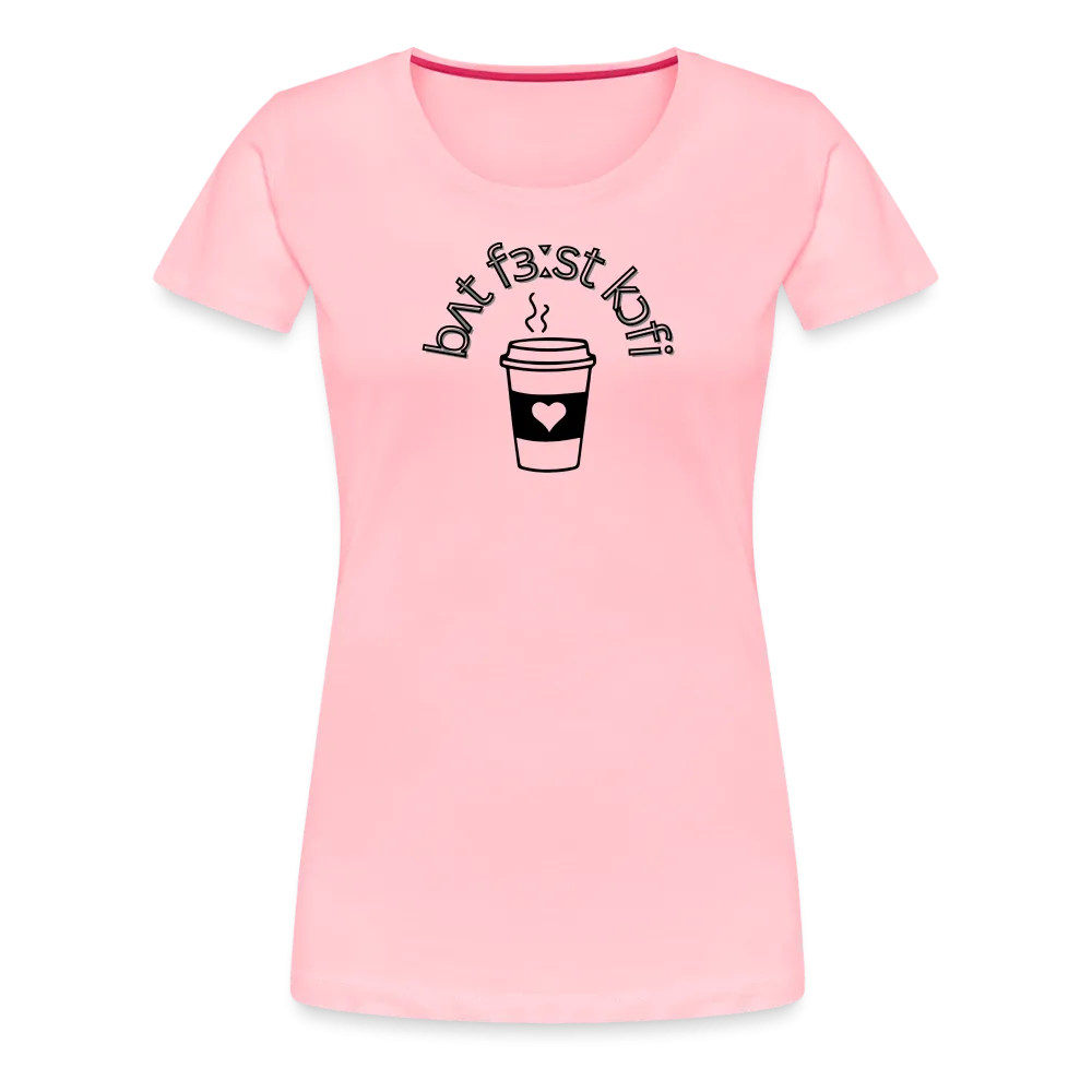 “IPA-But First Coffee”-Women’s Premium T-Shirt