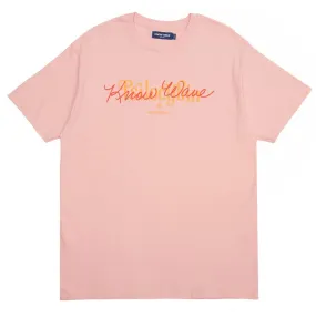 KNOW WAVE PSILOCYBIN TEE -PINK