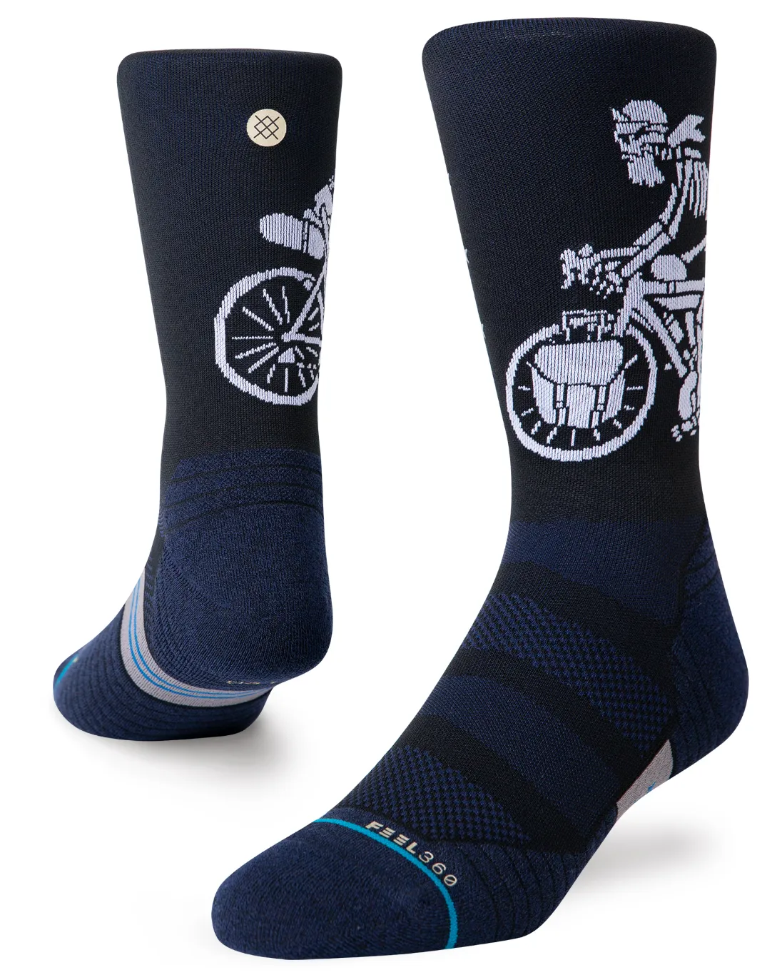 M Stance Run: 'Anton Vagabond' Crew Sock