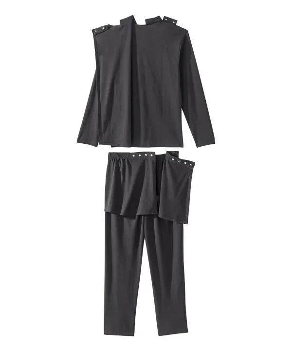 Men's 2-Piece Set With Back Overlap