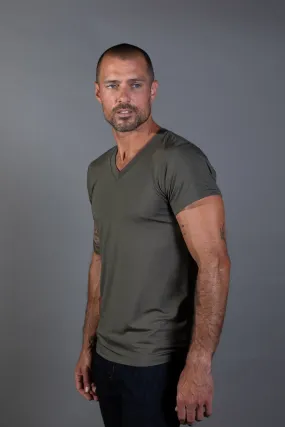 Men's Modal Classic V-Neck Tee