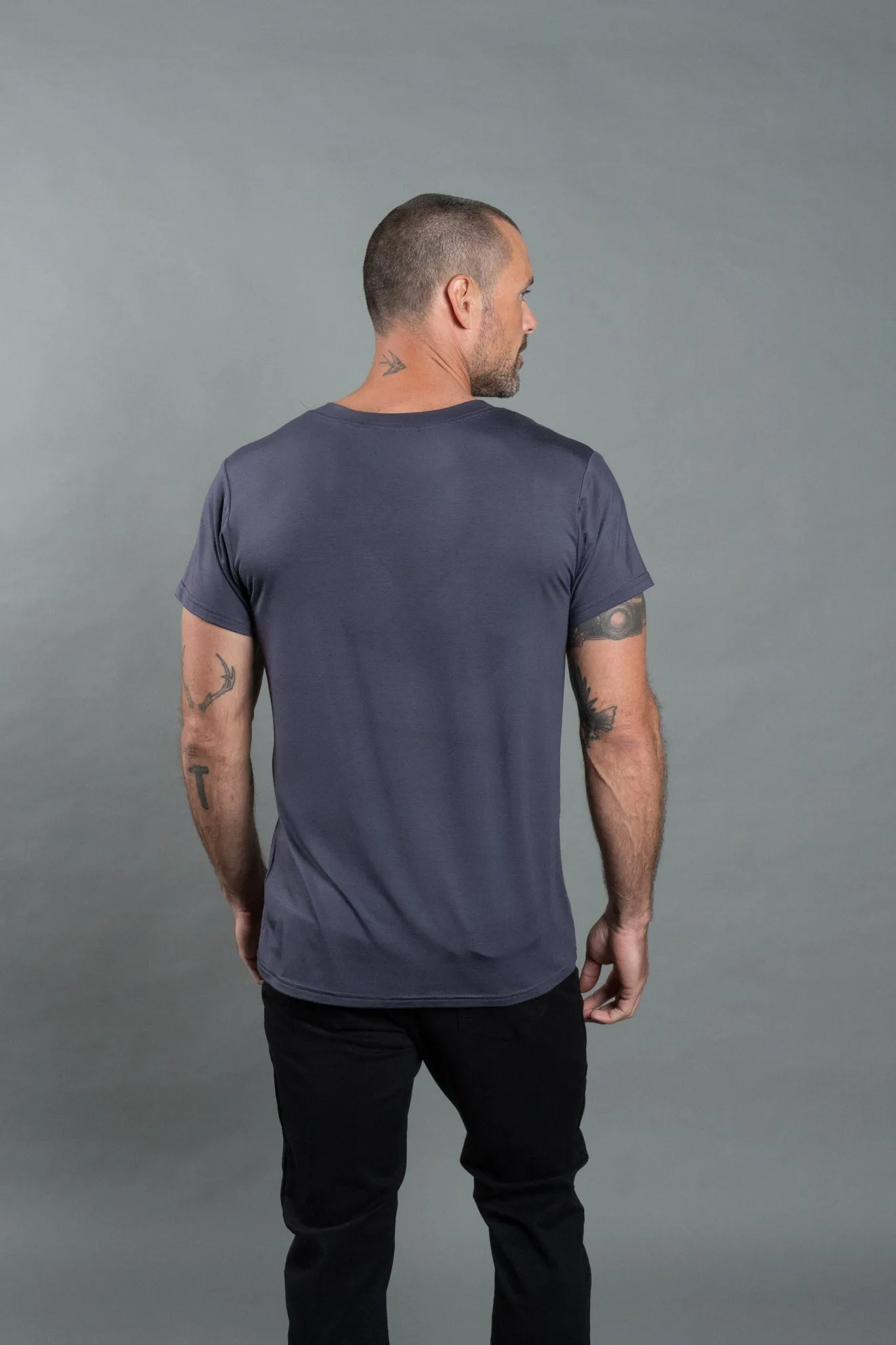 Men's Modal Classic V-Neck Tee