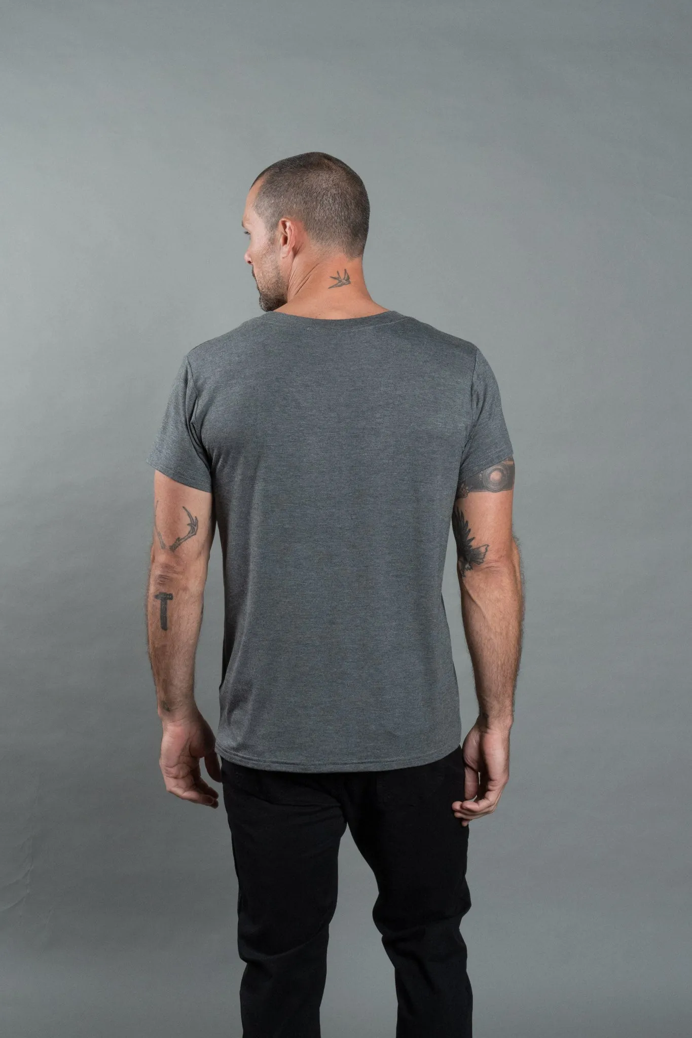 Men's Modal Classic V-Neck Tee