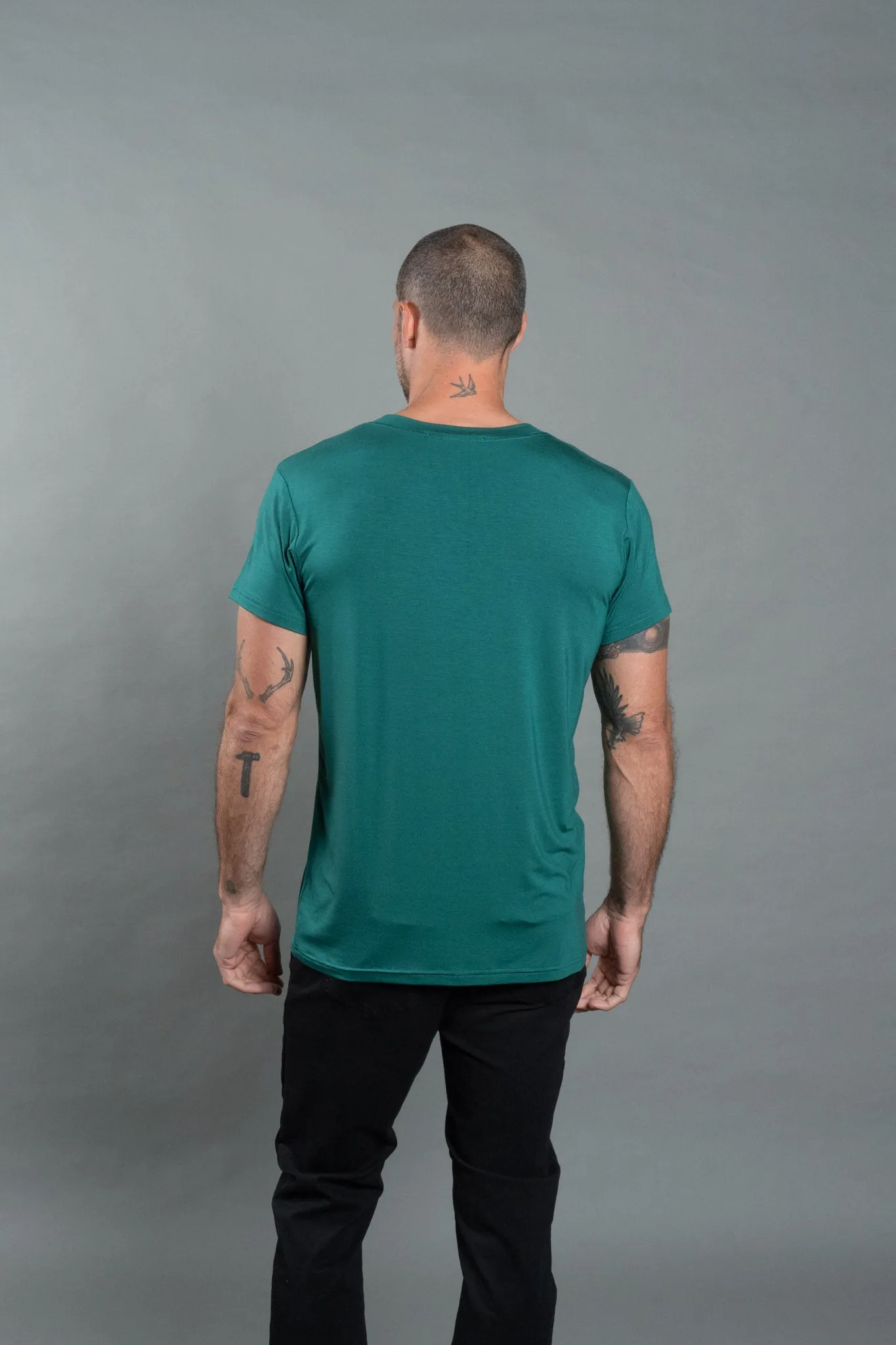 Men's Modal Classic V-Neck Tee