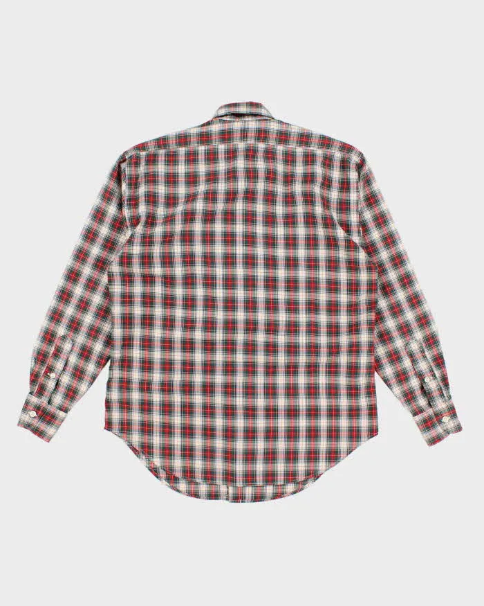 Men's Ralph Lauren Checked Button Up Shirt - M