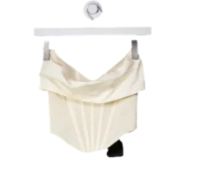 NBD Cream Hailee Bustier Top Nbd UK XS