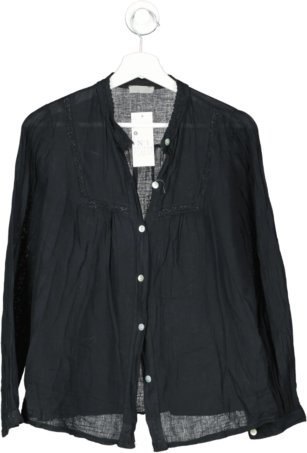 No.1 George Street Melody Blouse Black