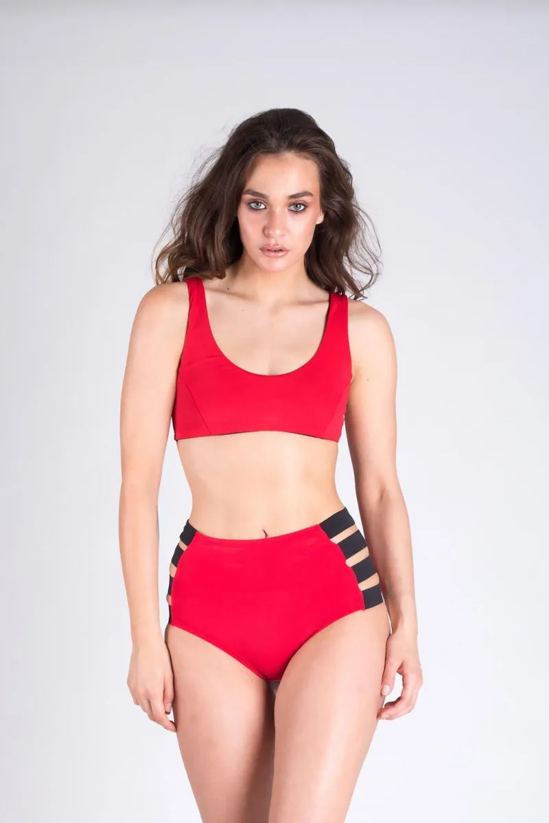 Paradise Chick Action Top - Red