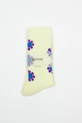 RS-195 Peace Socks Yellow