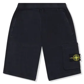 Stone Island Bermuda Cotton Shorts Blue