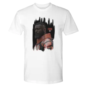 The Walking Dead Mercer Portrait Adult Short Sleeve T-Shirt