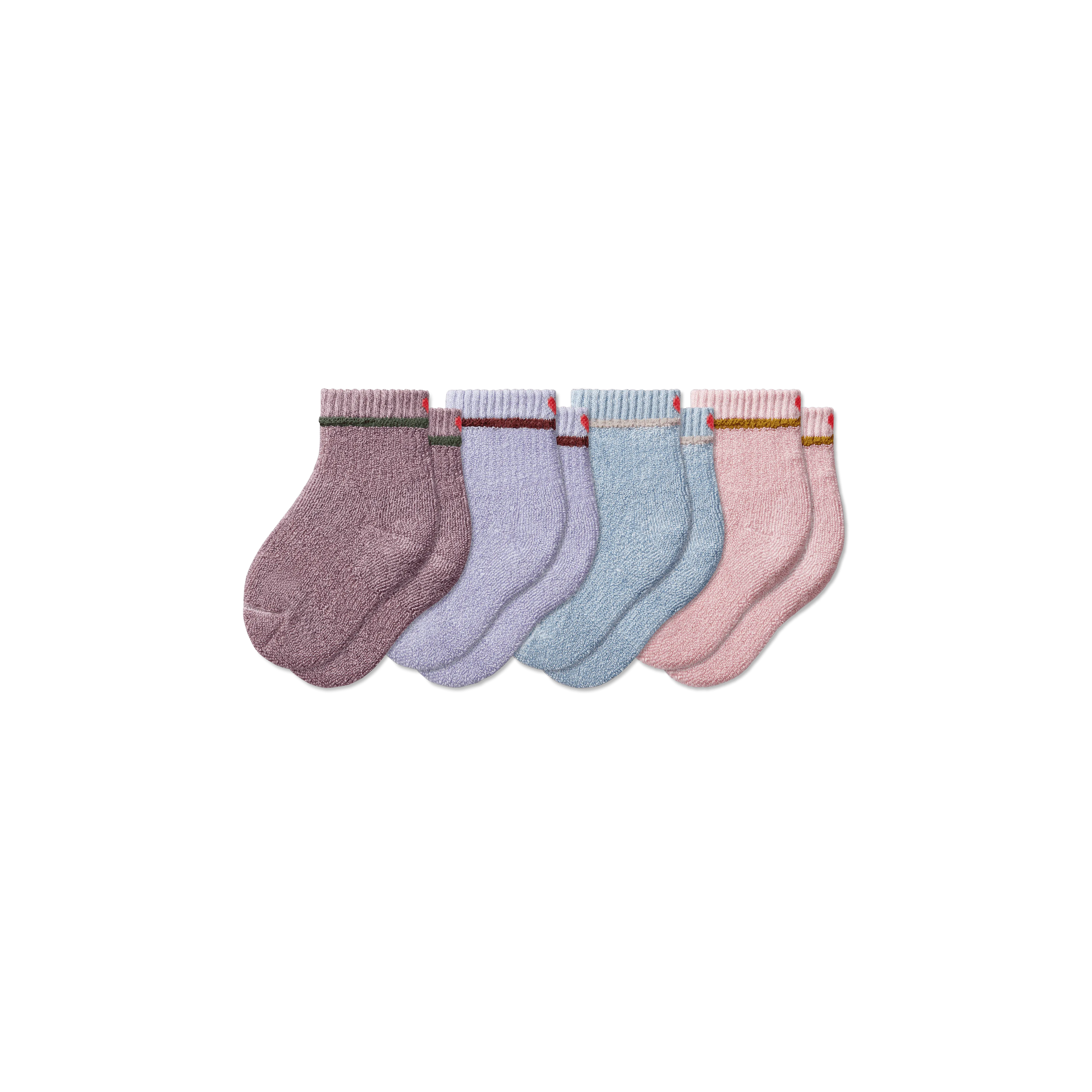 Toddler Terry Calf Sock 4-Pack