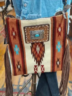 Trinidad Aztec Fringe Purse