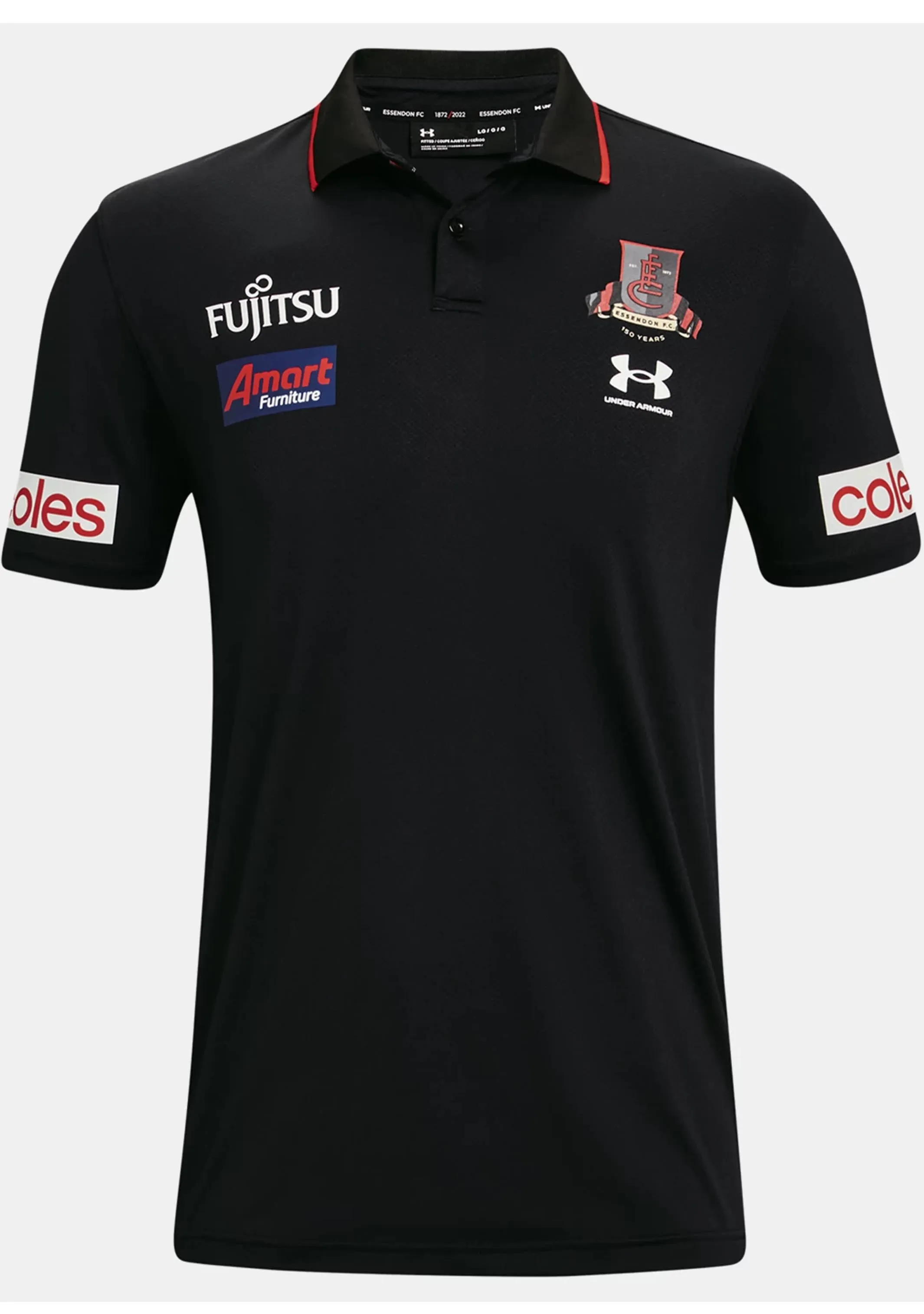 Under Armour Essendon Mens Media Polo 2022 <br> 1374256 001