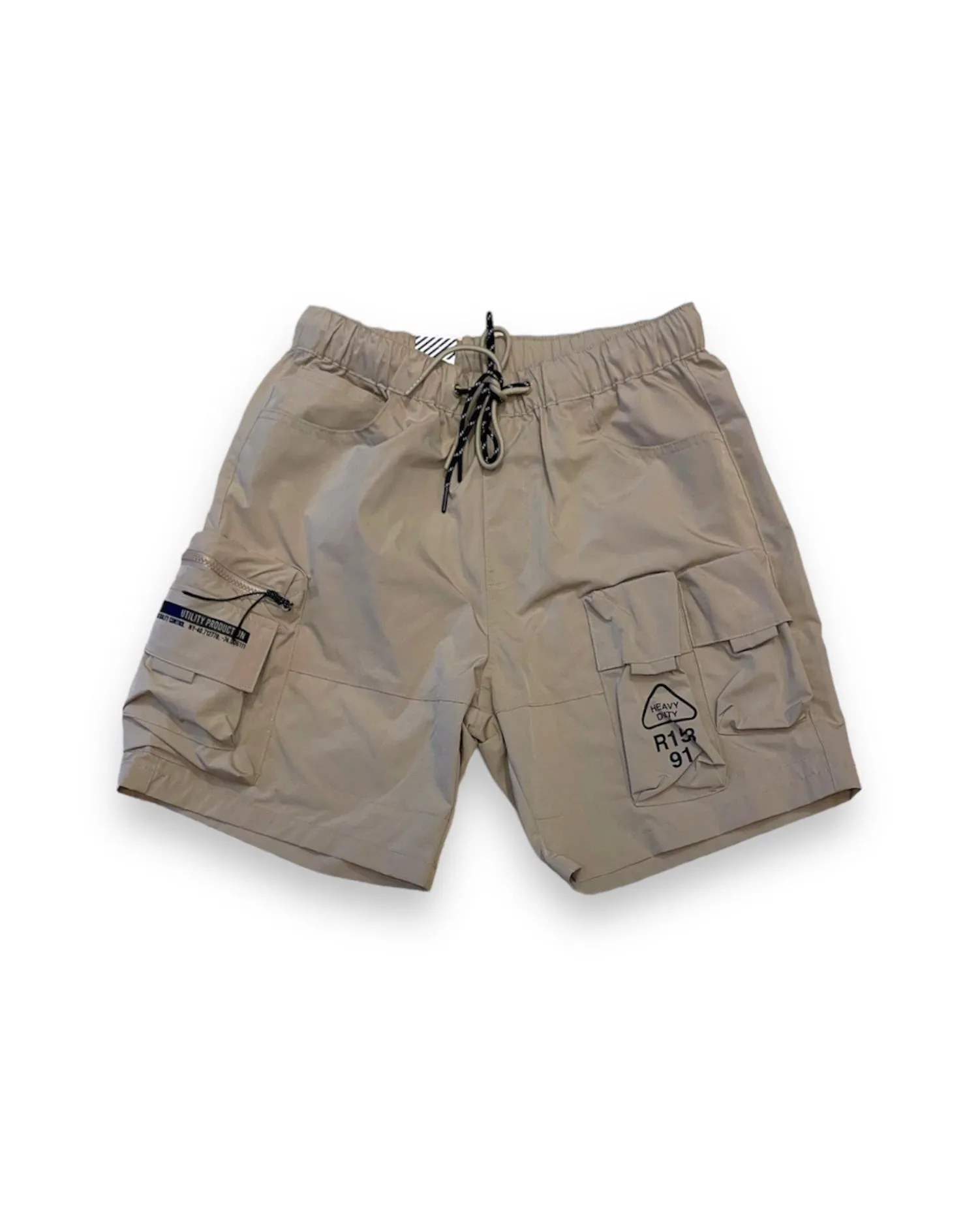 Utility Nylon Cargo Shorts