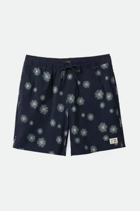 Voyage Hybrid Short 5 - Washed Navy Sol